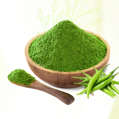 Green chilli powder