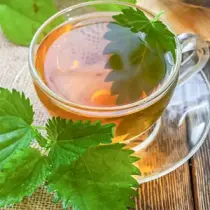 Nettle leaves tea